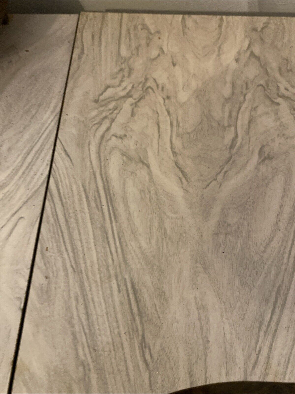 1960's Pair of bedroom chests / side tables one with mirror - (1163)