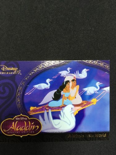 Upper Deck Disney Treasures S3 Trading cards x 47 inc Pooh Silly Aladdin -(6303