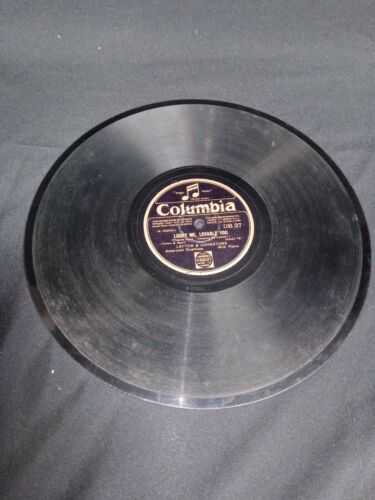 Columbia 78 RPM 10" Record - DB37 Layton & Johnson Happy Days Lucky Me (6970)