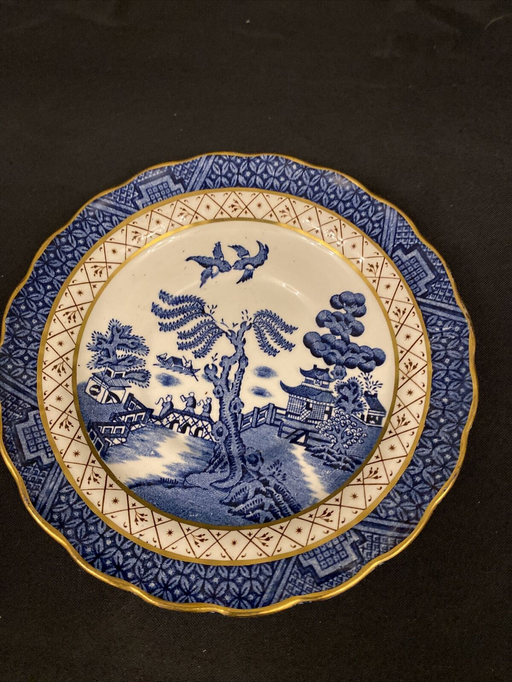 Vintage Booths Majestic Real Old Willow 6" Side Plate A8025 - (8476)