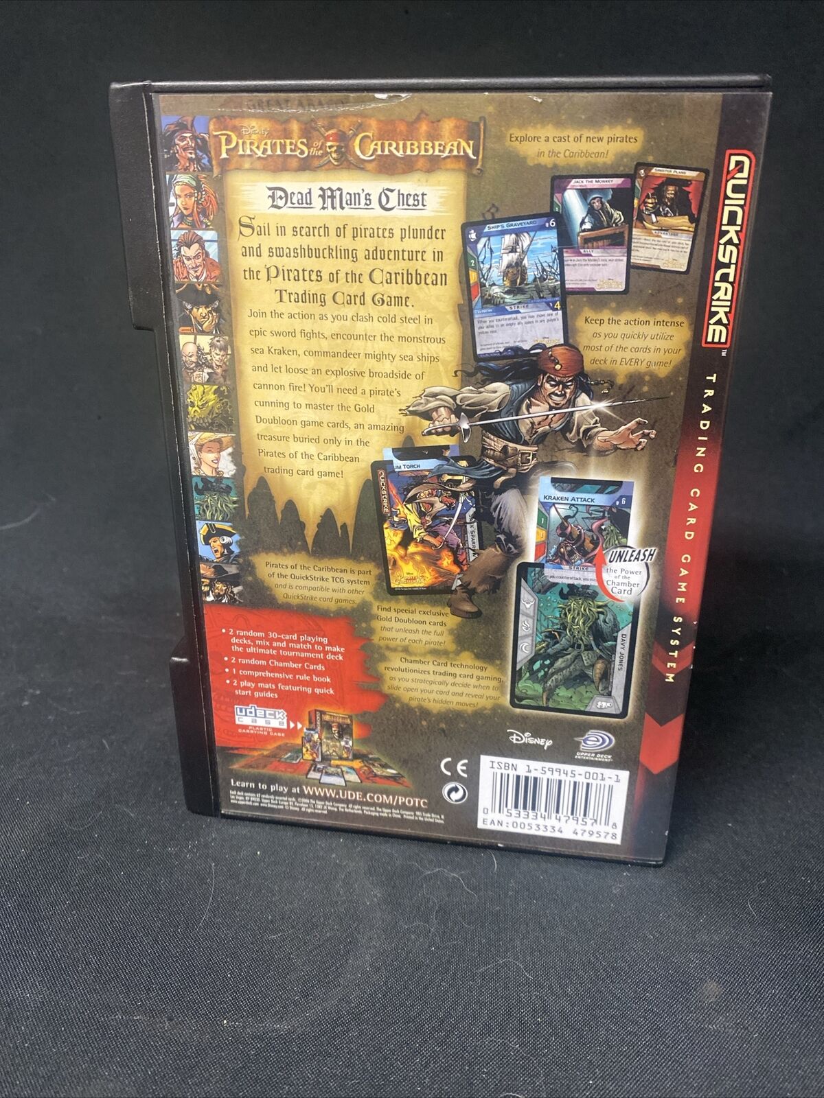 Upper Deck Quickstrike Pirates of the Caribbean Dead Mans Chest TCG NEW (5215)
