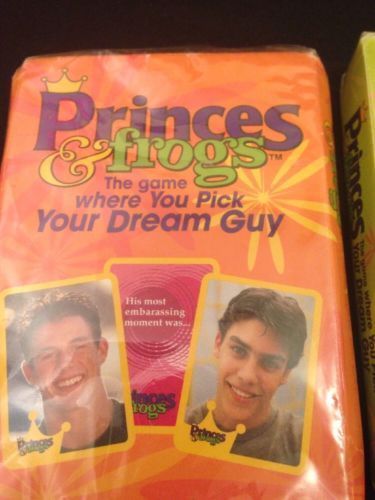 Princes & Frogs USA card game x 2 packs - Fun imaginary dating game (6100)