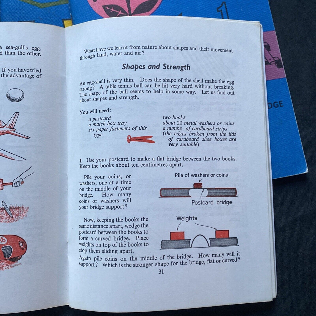 Let's Explore Science William Rudge 1970 set of three books - (9599)