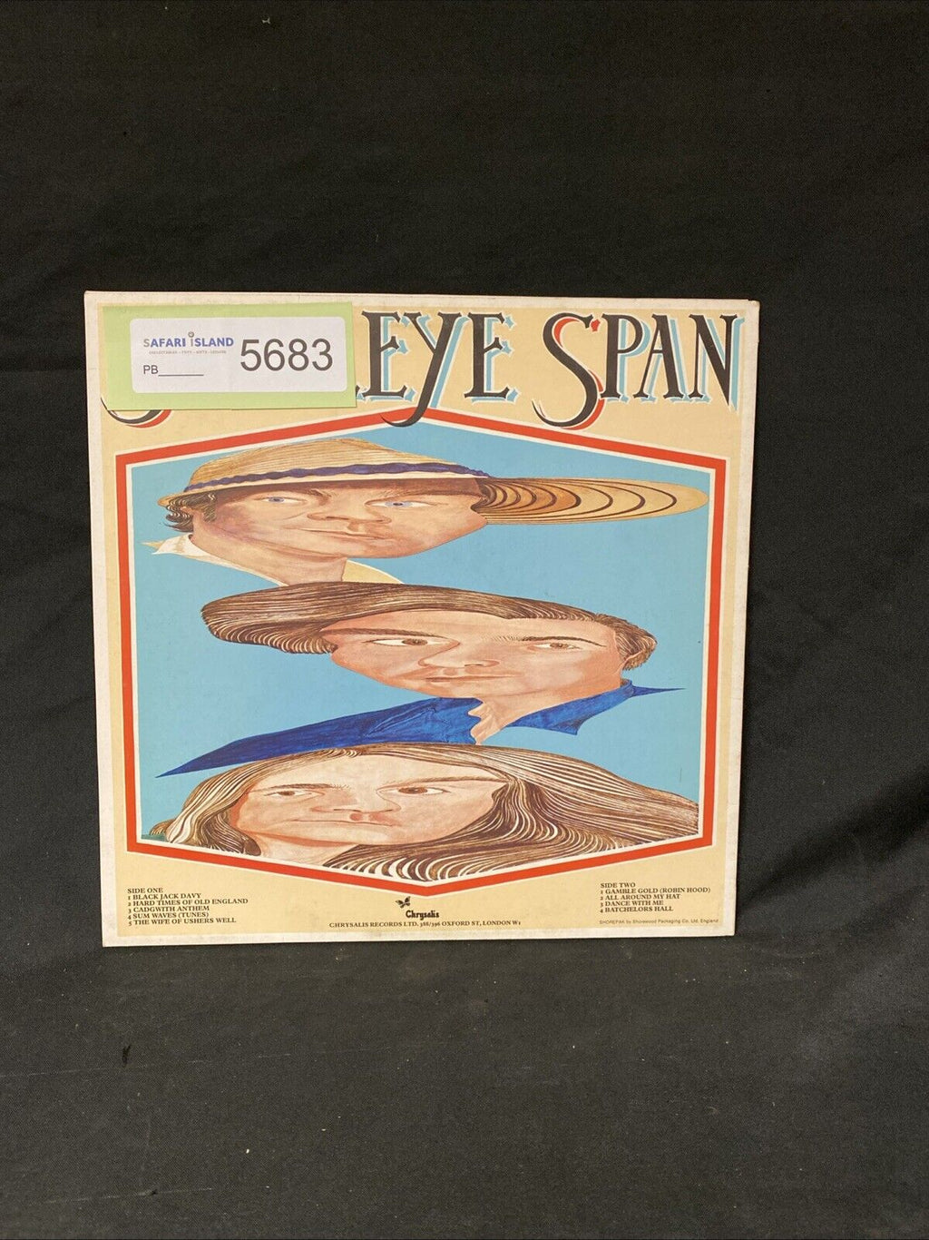 VINYL RECORD - Steeleye Span All Around My Hat 1975 -CHR1091-B -(5683)