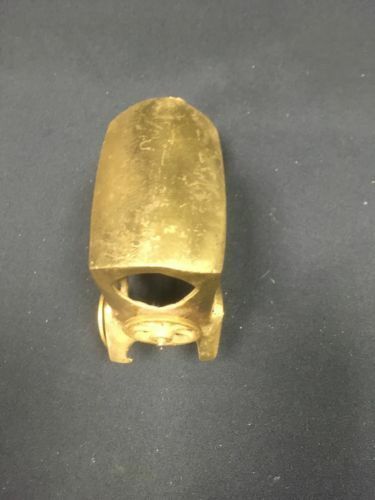 Vintage heavy cast brass Vintage car toy - heavy brass - (6653)