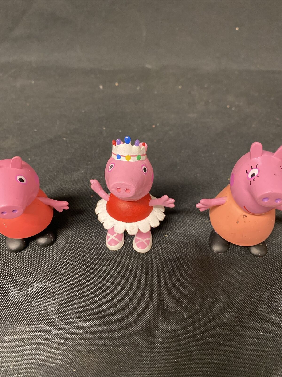Comansi Spain 3 x Peppa Pig Figures Cake Toppers - (5018)