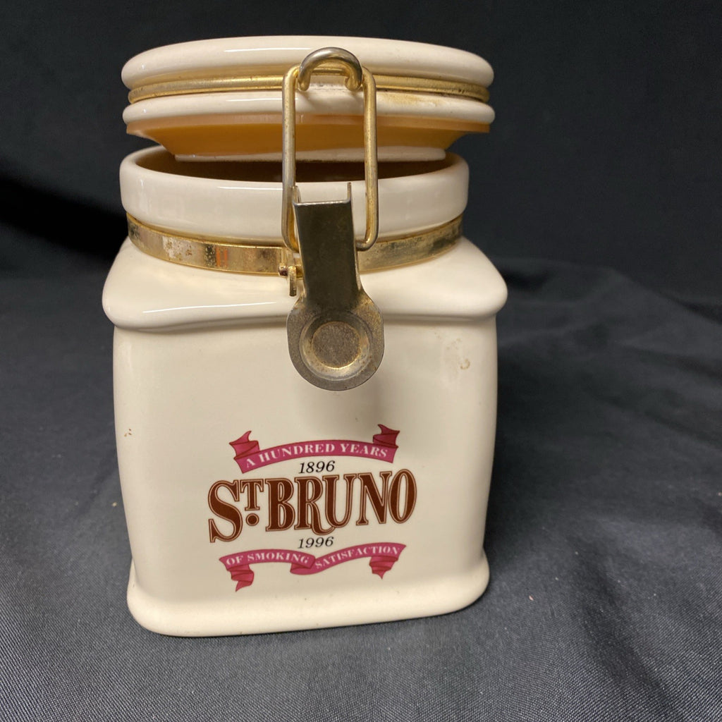 St Bruno tobacco Jar lid rubber seal Liverpool Docks 1996 commemorative - (1751)