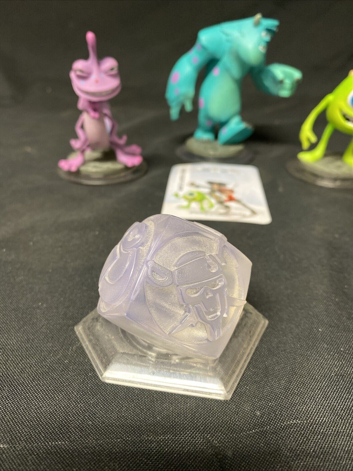 Disney Infinity 1.0 Monsters Inc. Sulley, Randy, Mike Wazowski plus crystal (5563)