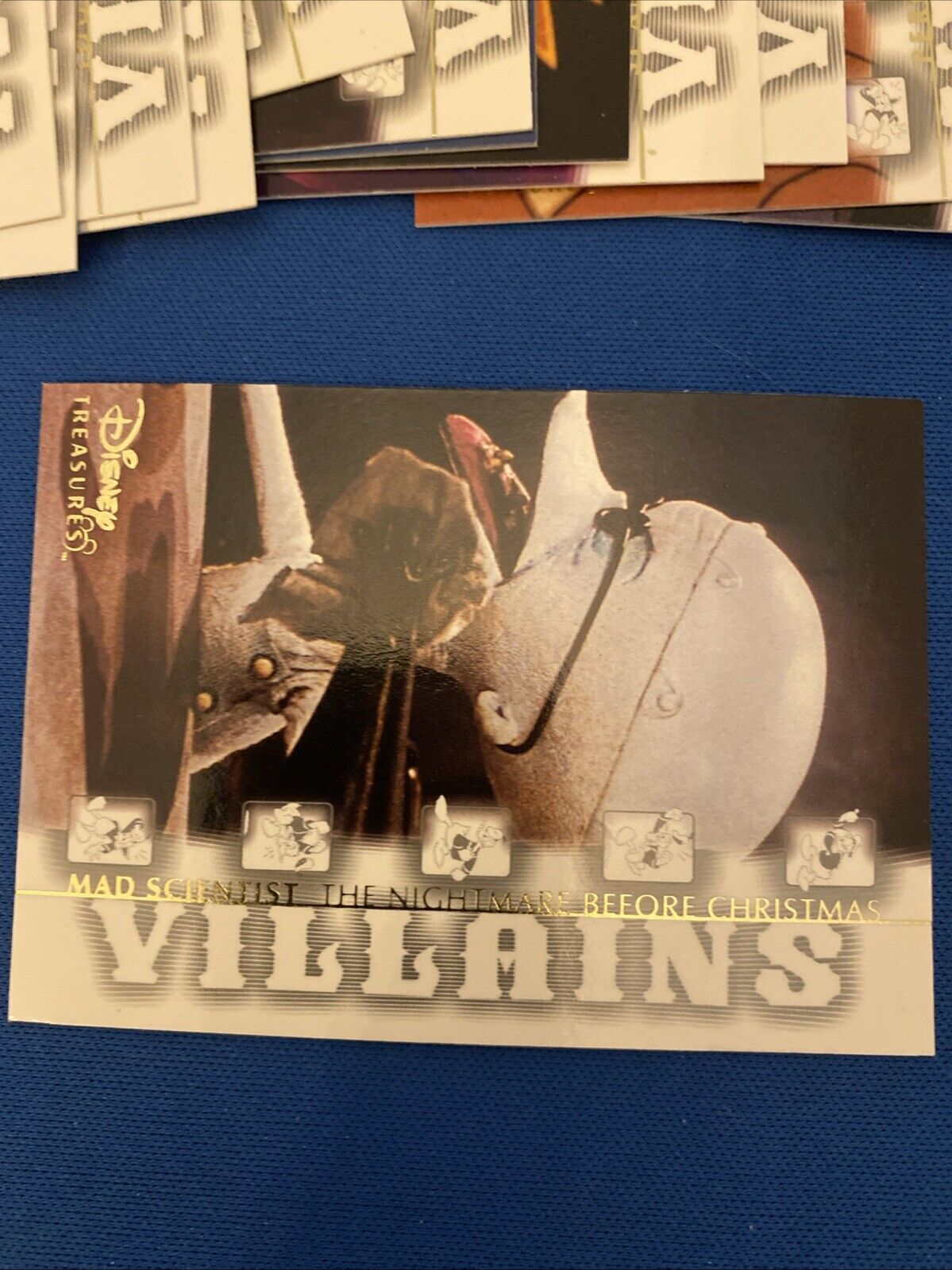 Upper Deck 2003 Disney Treasures Series Villians x23 Trading Cards -(5743)