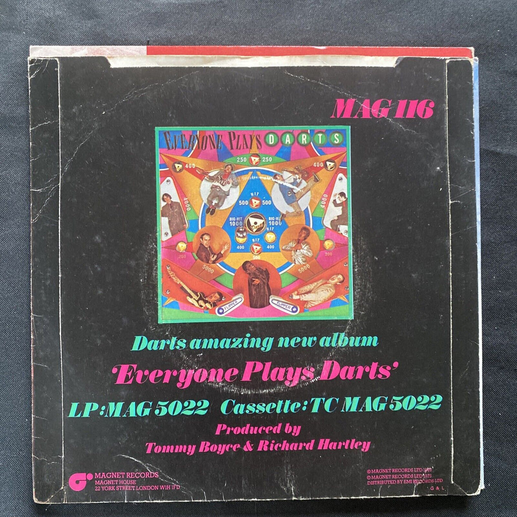 Vinyl Records 7" Singles 5 x 1980's Jason Donovan, Darts, aurra - (9436