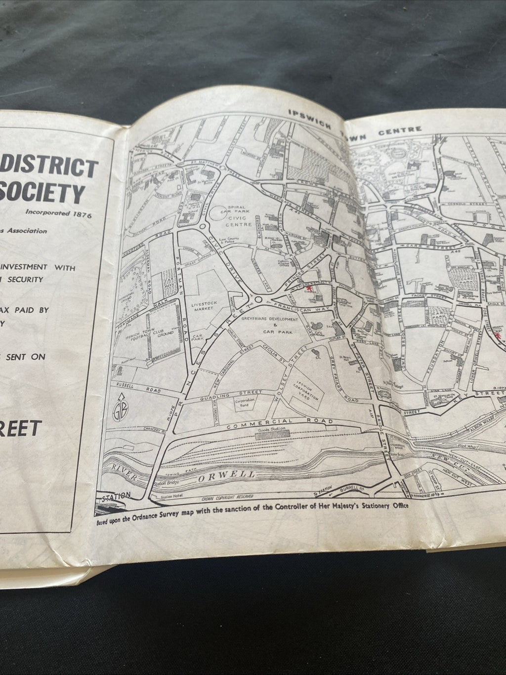 Barnett's Street Plan with Index 1970's - Ipswich (1298)