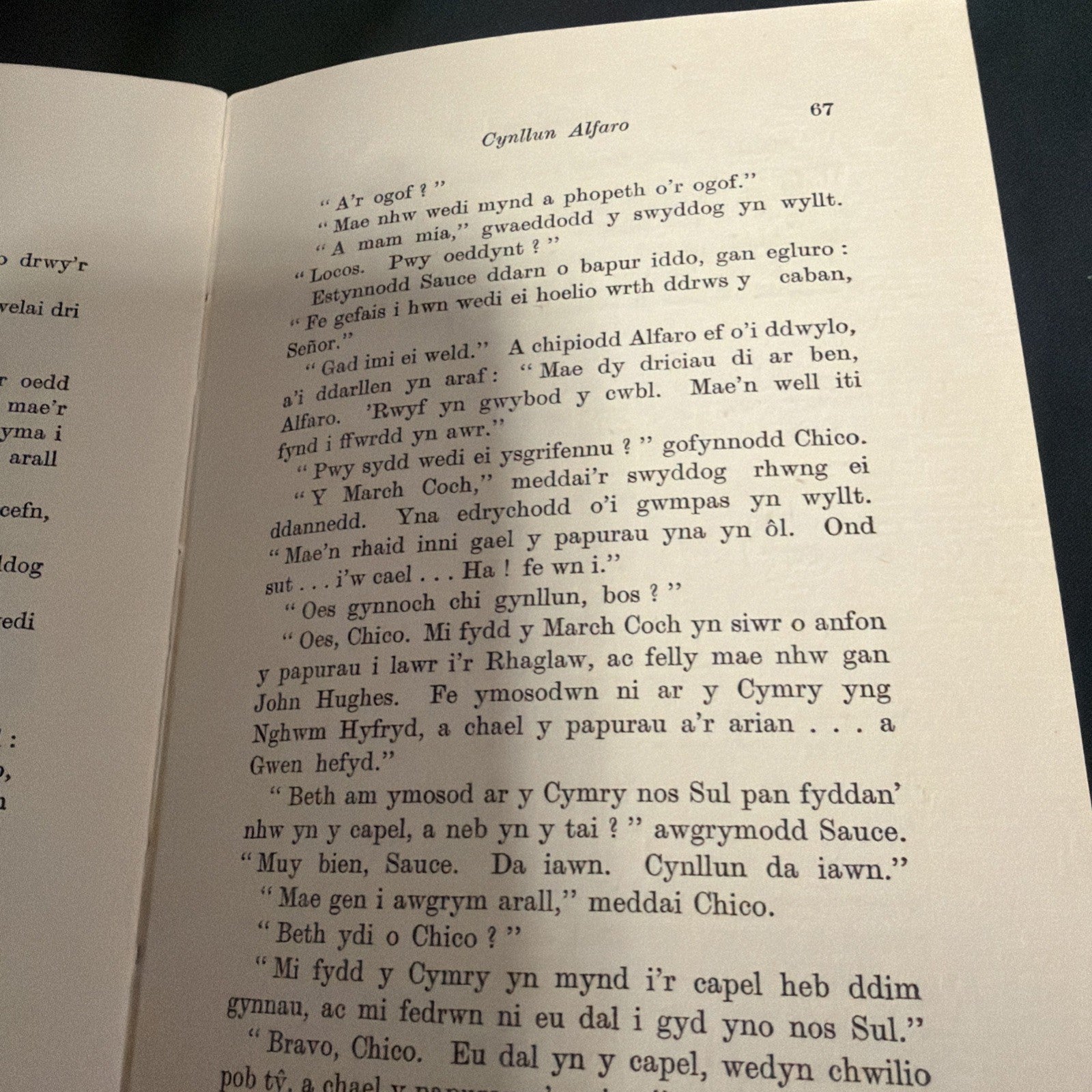 Y March Coch, Richard Bryn Williams - Welsh Language book - (1890)