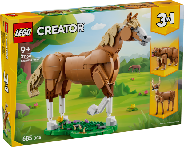 LEGO Creator 3 in 1 - Beautiful Horse or Bear or Deer - 31166