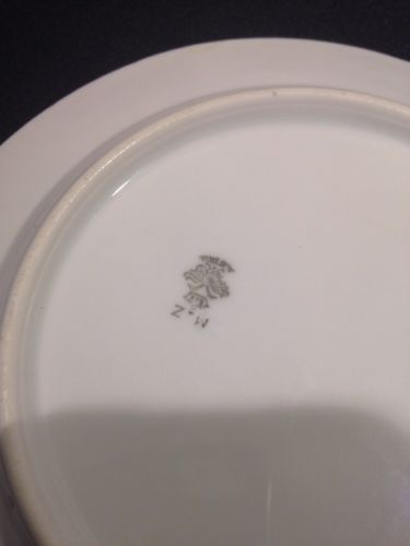 Moritz Zdekauer MZ Austria Design ALT 578 - 10 pieces green swags 1905 (1500)