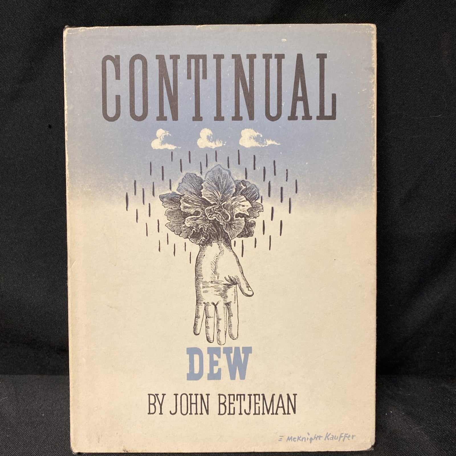Book - Continual Dew - John Betjeman 1977 - (1645)
