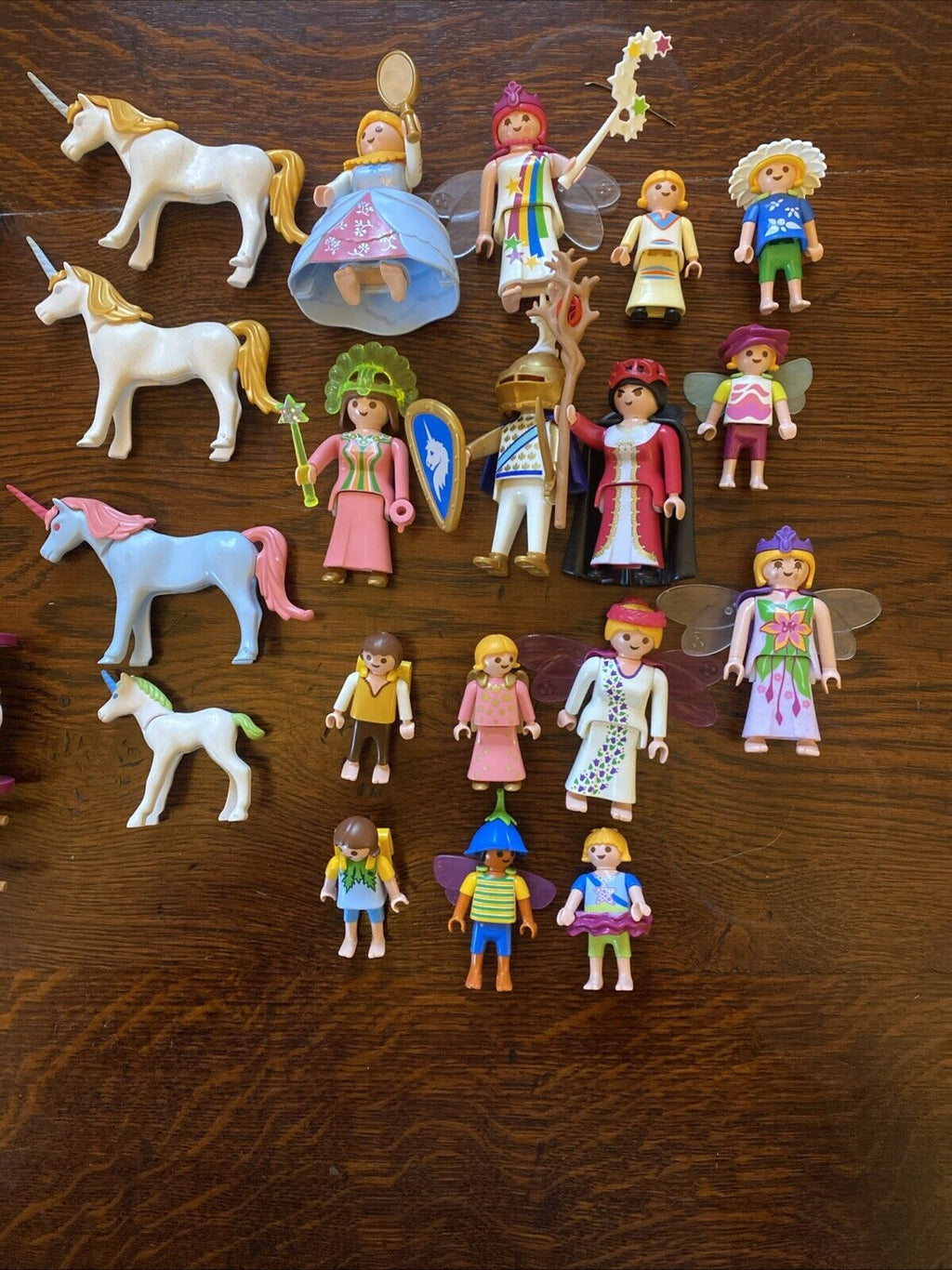 Playmobil Vintage Fairies Evil Queen Good King & Queen 15 figs  -(5868)