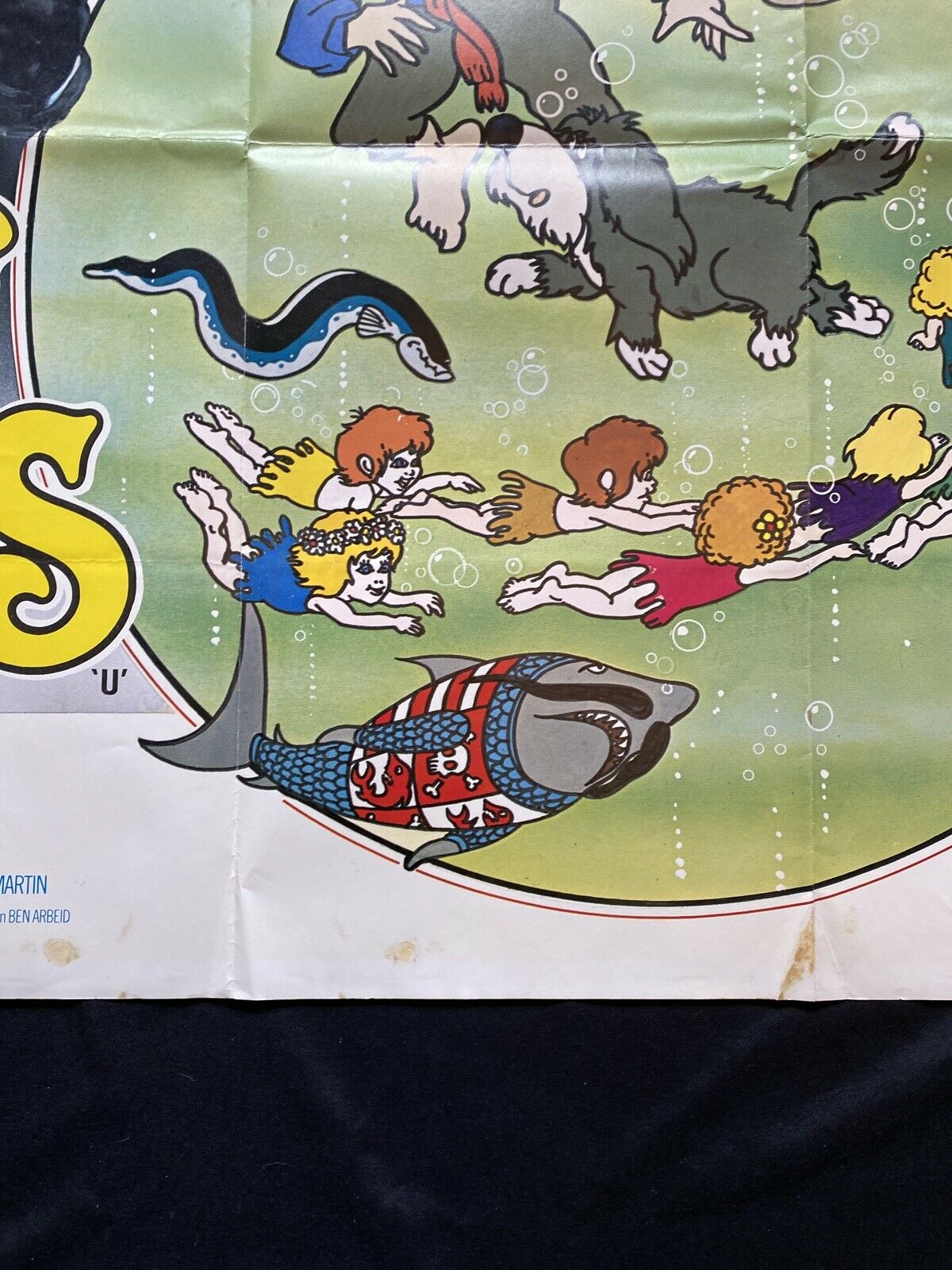 ORIGINAL UK QUAD POSTER - Waterbabies - 1978 - 30" x 40" - (6579)