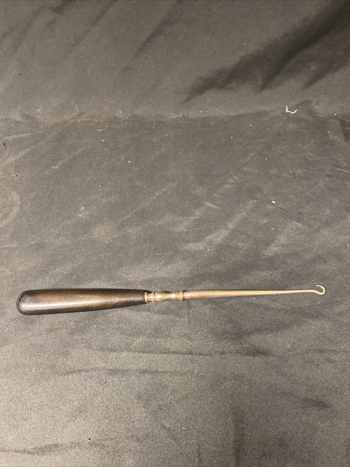 Boot Hook Victorian Wood handle Long 29cm (5145)