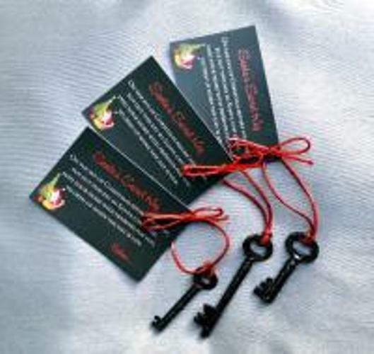 Santa's Secret Key - Genuine Old English Metal Christmas Gift Key