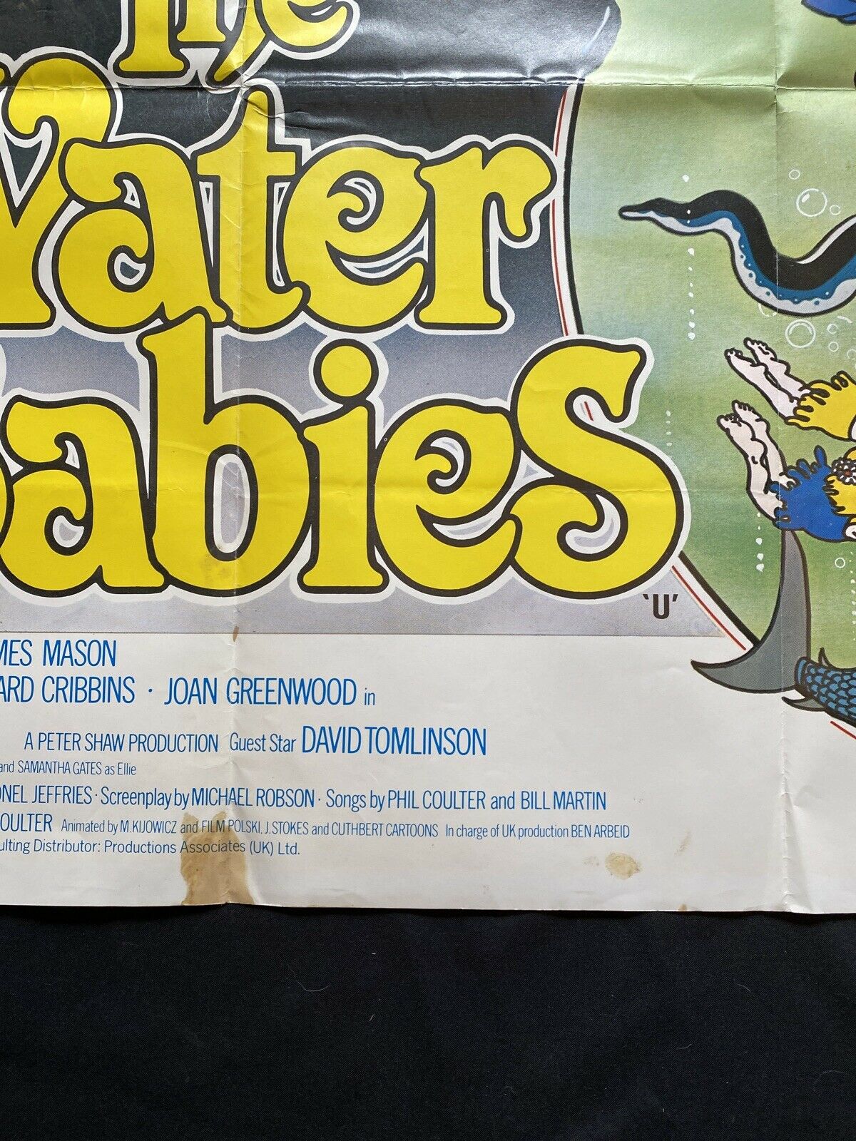 ORIGINAL UK QUAD POSTER - Waterbabies - 1978 - 30" x 40" - (6579)