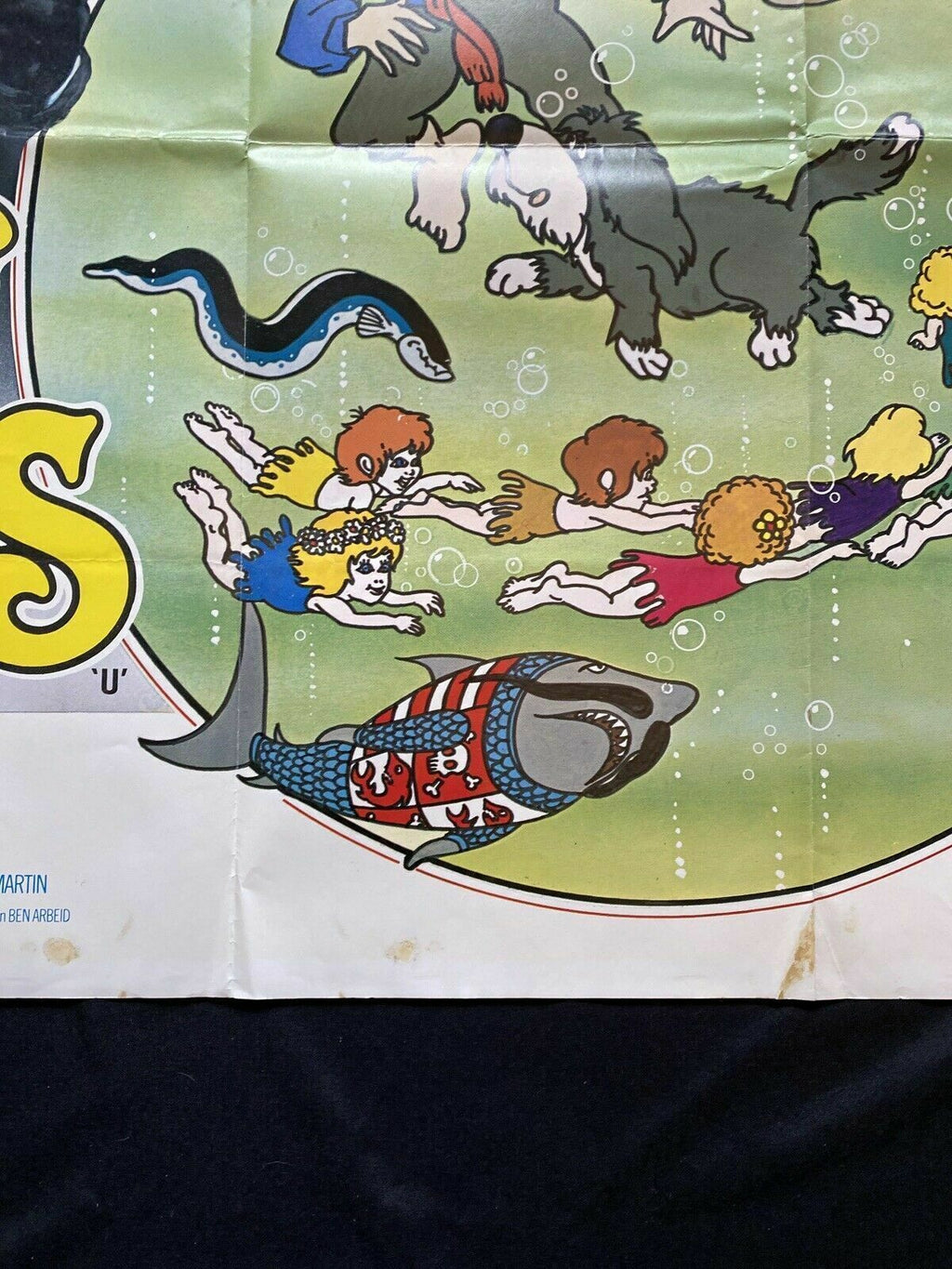 ORIGINAL UK QUAD POSTER - Waterbabies - 1978 - 30" x 40" - (6579)