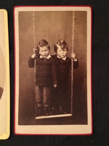 Victorian CDV Cabinet Photo - 1890 Payne Aylesbury X 3 Same Child Man (2311