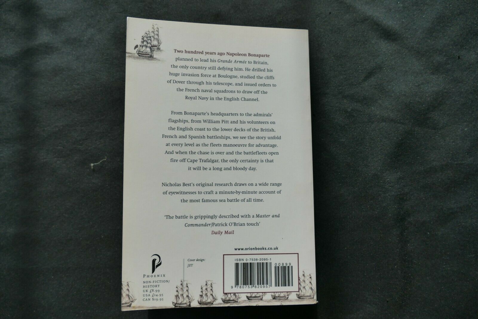 BOOK - TRAFALGAR - Nicholas Best - (8746)