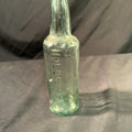 Antique Glass Bottle Holbrook & Co & Stopper 1880's 23cm tall - (2010)