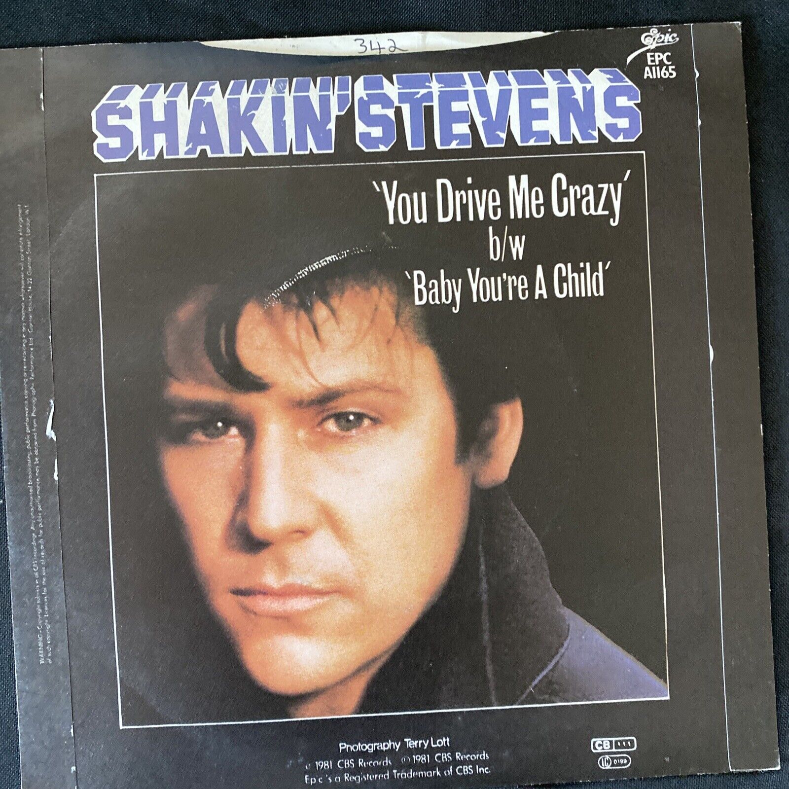 Vinyl Records 7" Singles 5 x 1980's Shakin' Stevens, Womack, Wavelength -(9464