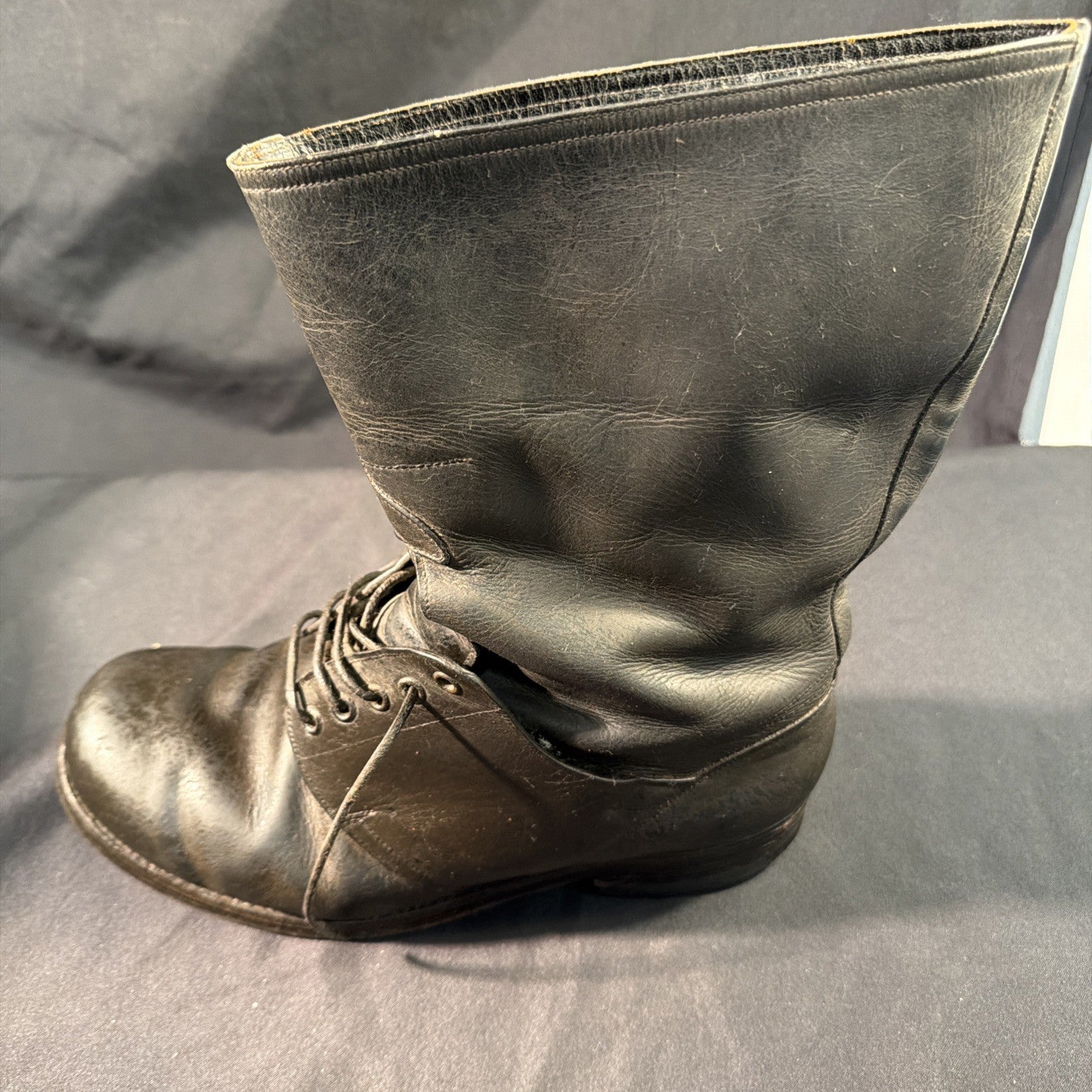 Original RAF 1951 Pattern Flying Boots Size 9L Ex. Cond - (1988)
