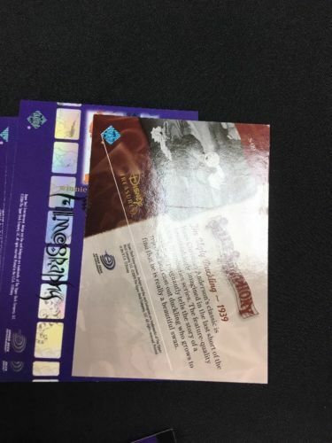 Upper Deck Disney Treasures S3 Trading cards x 47 inc Pooh Silly Aladdin -(6300)