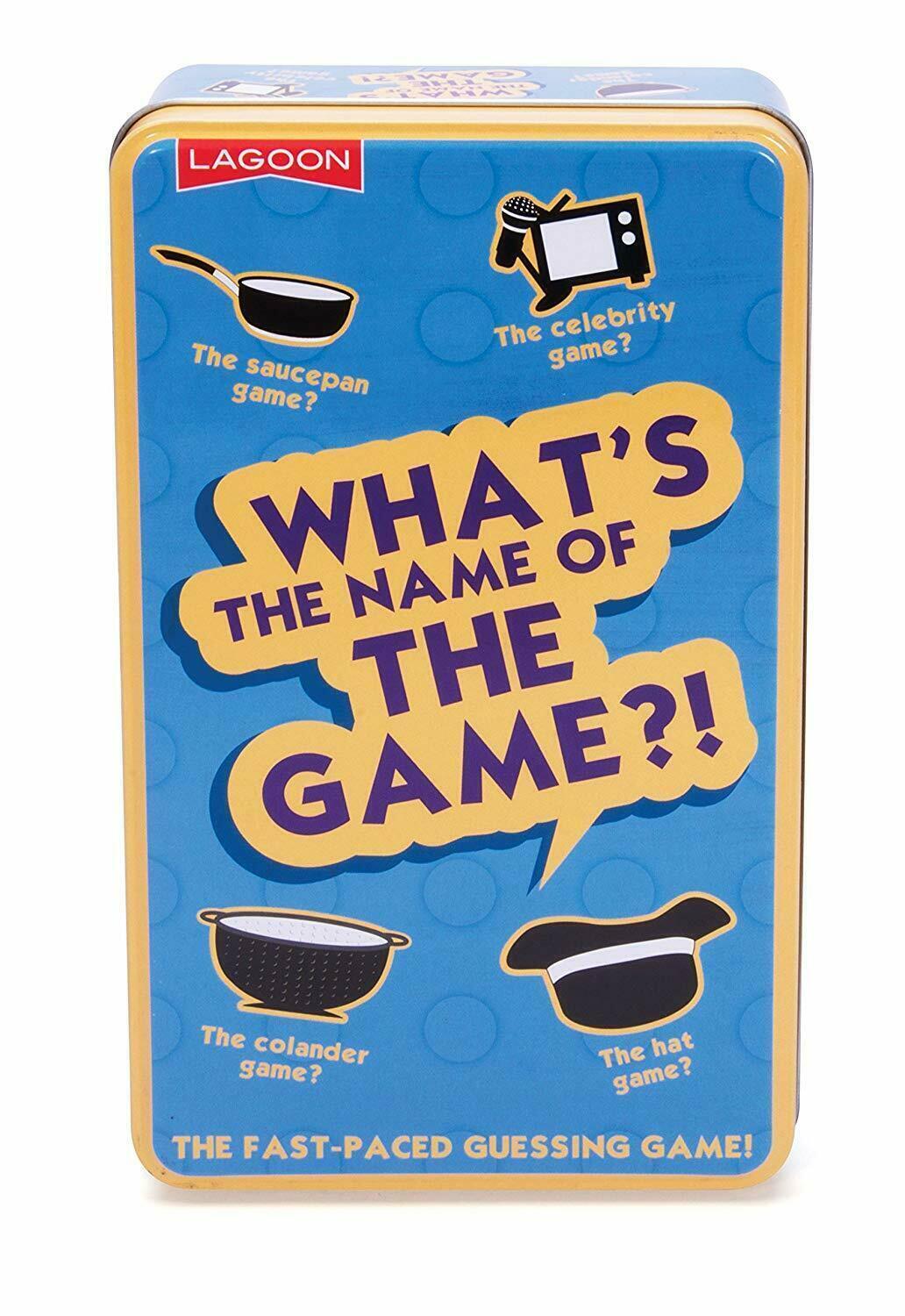 What's The Name Of The Game?! - Fast fun game in a tin - The Lagoon Group