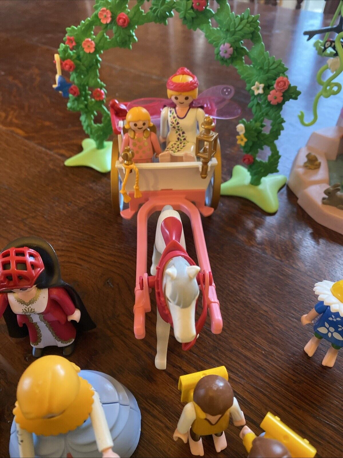 Playmobil Vintage Fairies Evil Queen Good King & Queen 15 figs  -(5868)