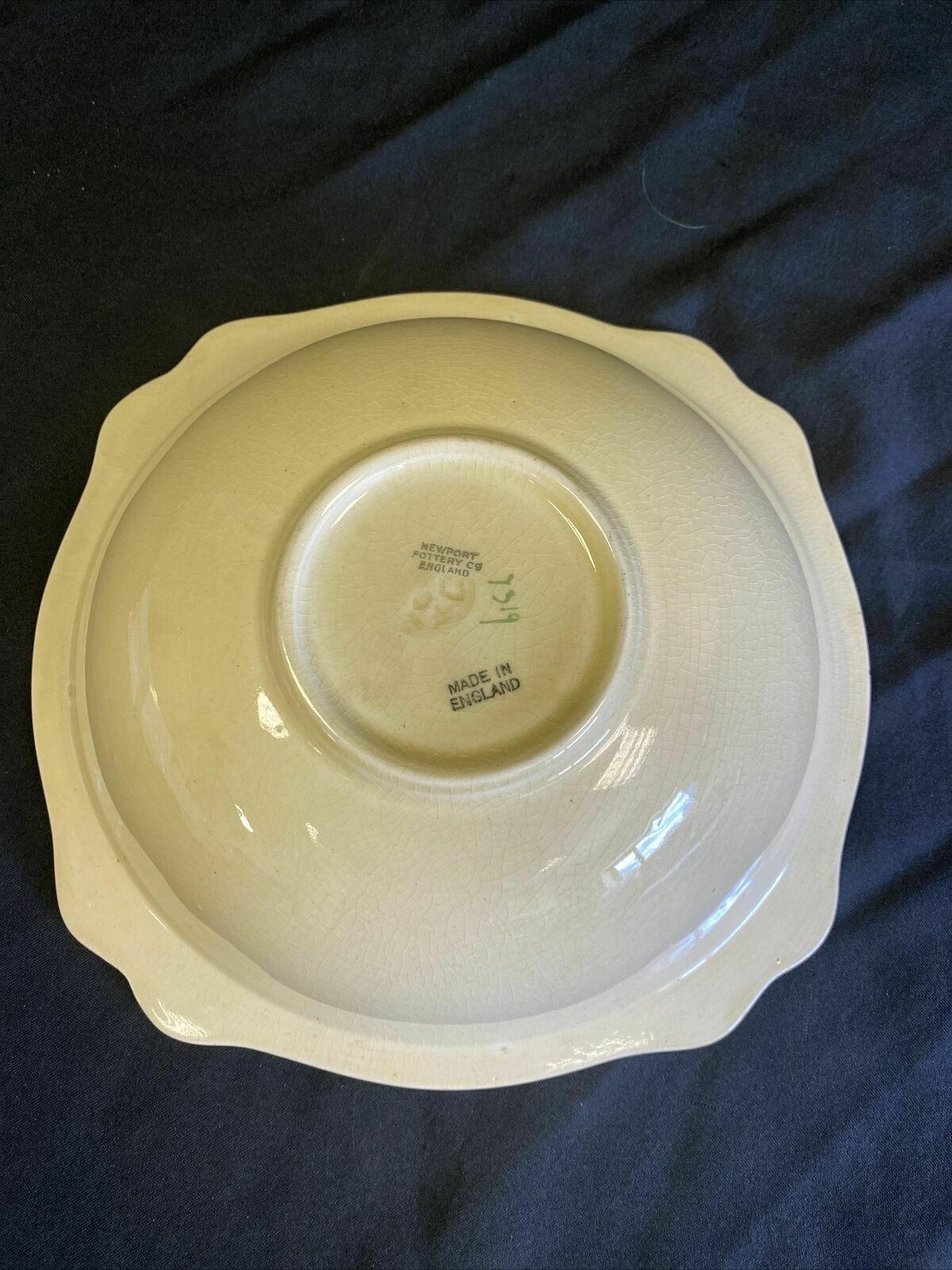 Clarice Claiff Crocus Design Newport Pottery - Serving Bowl 25cm - (7661)
