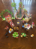 Playmobil Vintage Fairies Evil Queen Good King & Queen 15 figs  -(5868)