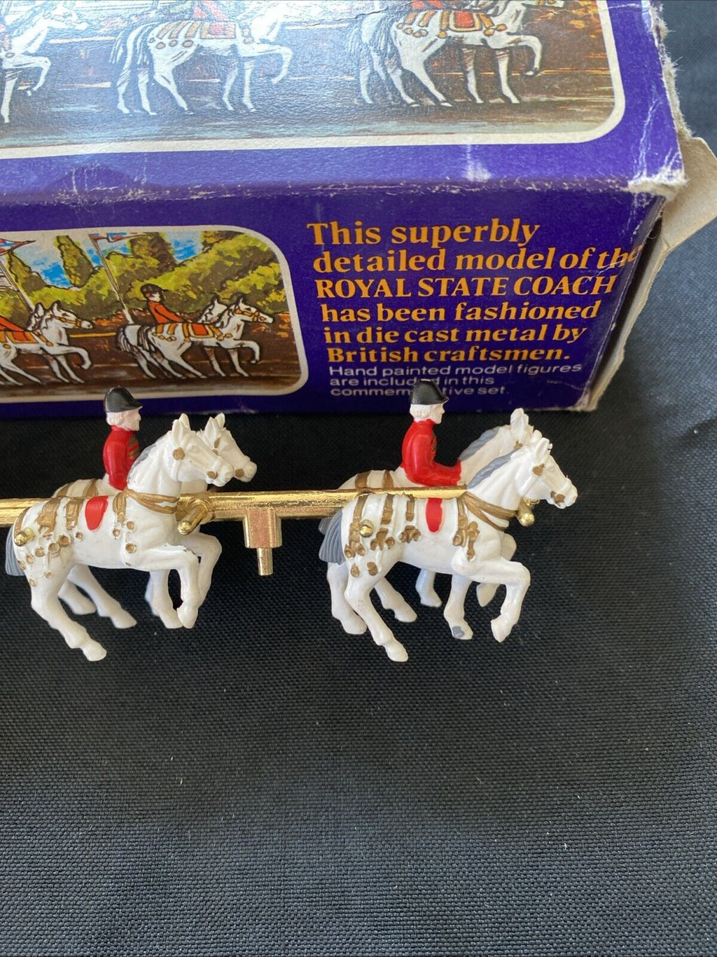 Crescent Toy Co Ltd 1977 The Royal State Coach Die Cast Model & Box (5888)