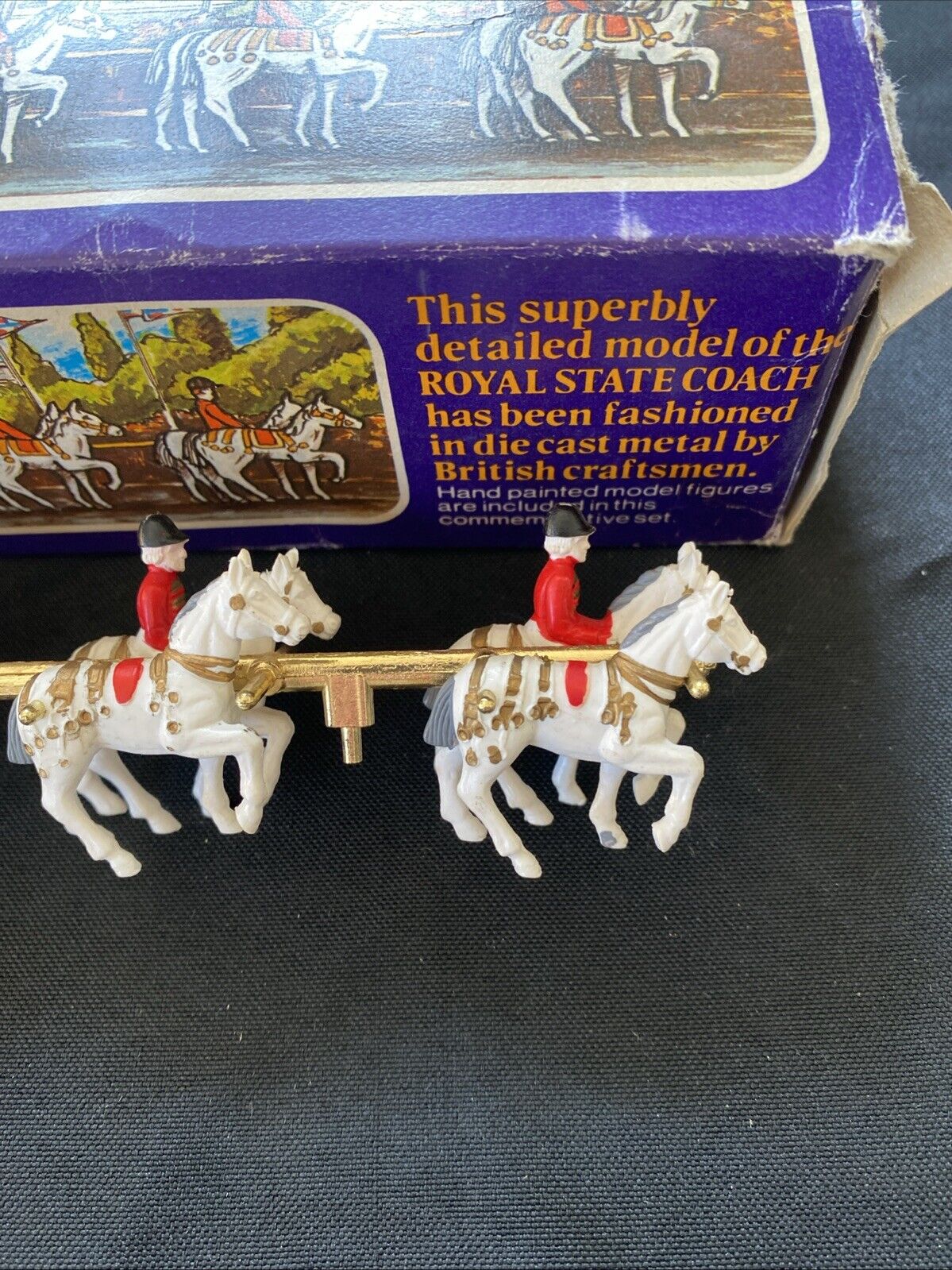 Crescent Toy Co Ltd 1977 The Royal State Coach Die Cast Model & Box (5888)