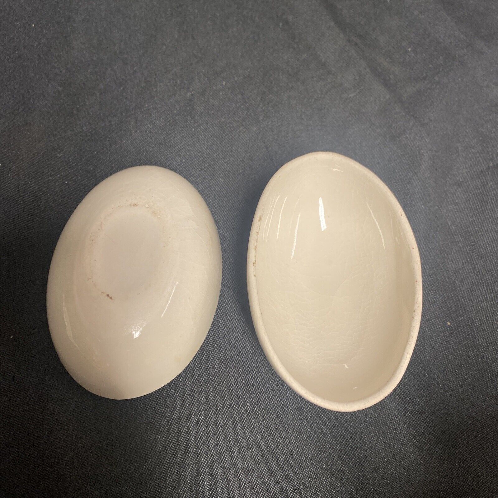 Trinket Box EGG - England China Egg Renaissance Design - (9206)
