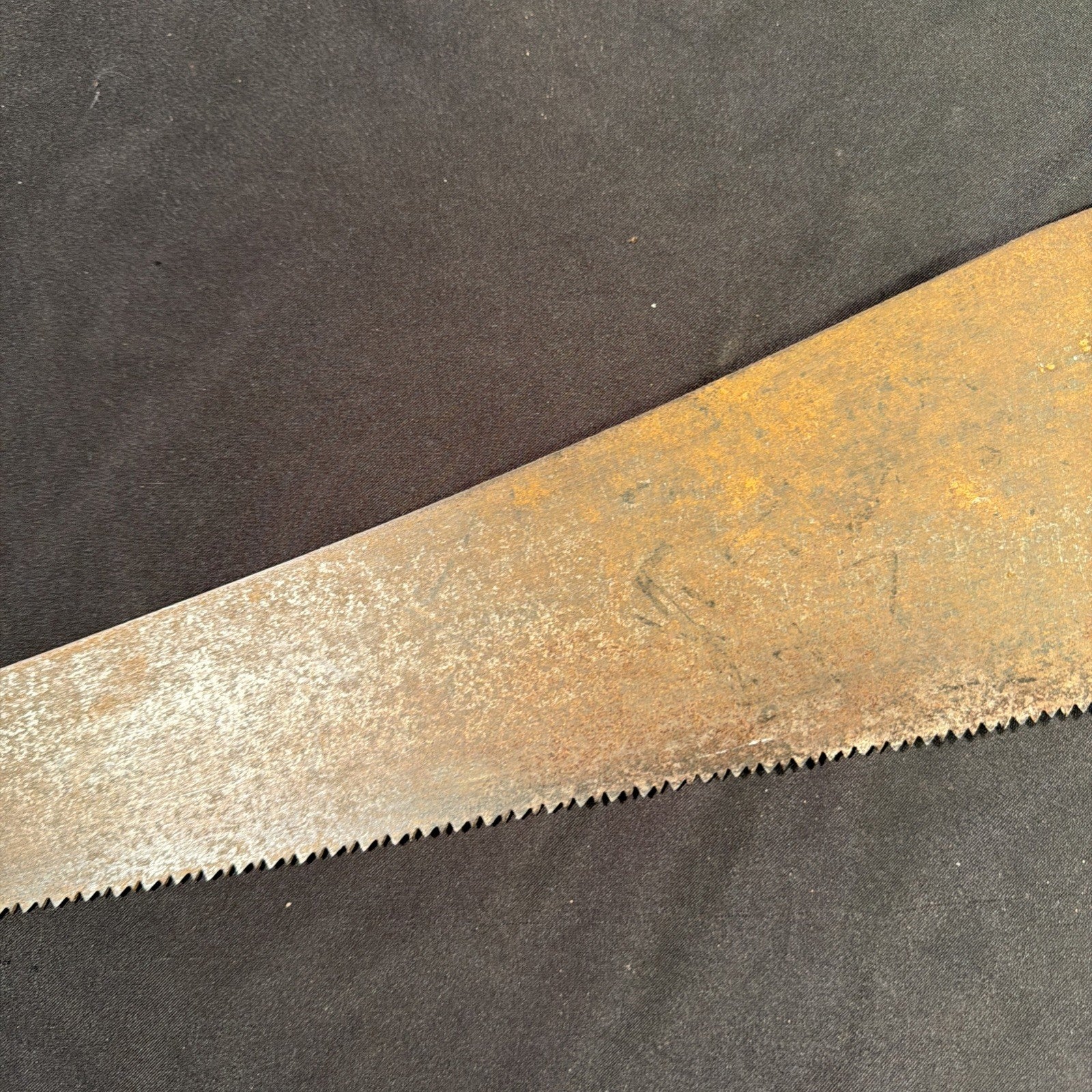 Antique W. Tyzack Sons & Turner Sheffield Saw 26” 5tpi 1920s - (1948)