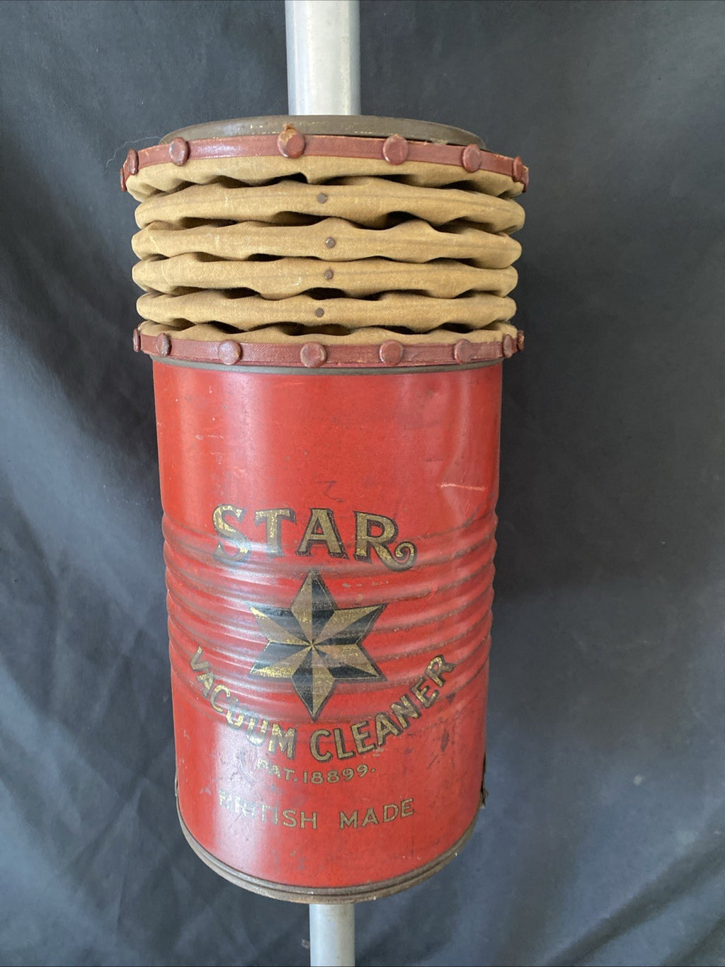 Antique STAR Vacuum Cleaner 1910 - 1938 Lovely museum / prop condition - (1045)