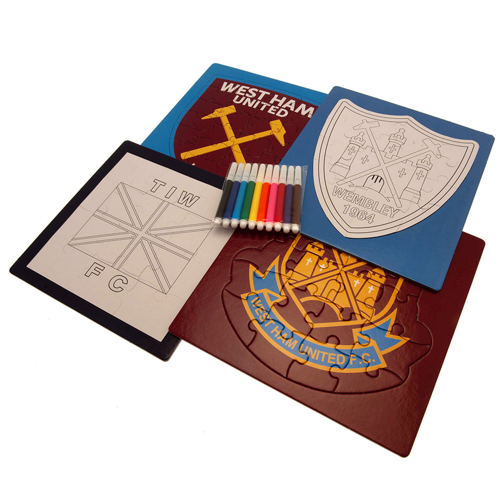 West Ham United Football Club Official Shop Merchandise 4x 12-24 piece puzzles