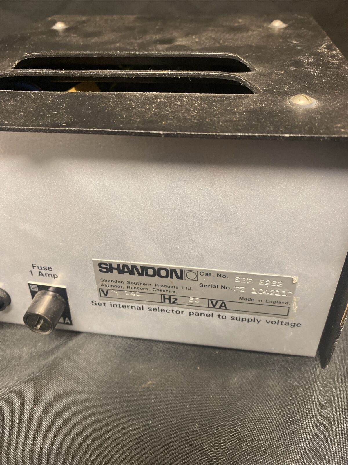 Laboratory Vintage Shandon Unikit Power Unit SBE 2252 Output 350 Volts DC - 5064