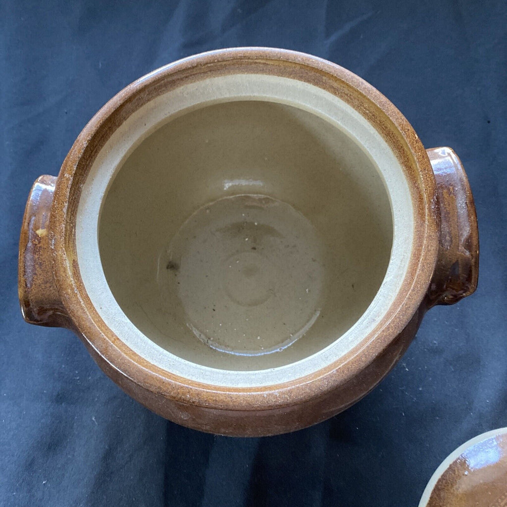 Pearsons of Chesterfield Casserole pot with lid Vintage 70's - (9602)