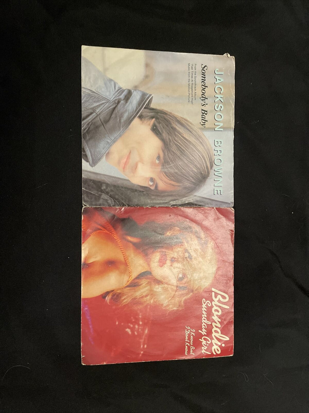 Vintage 1980's 7" Singles x12  Blondie Stevie Wonder Black Box+ More (8360