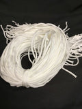 Woven Rope NYLON CORD 4mm - 74cm long x 100 - Shamballa Macramé Camping (7084)
