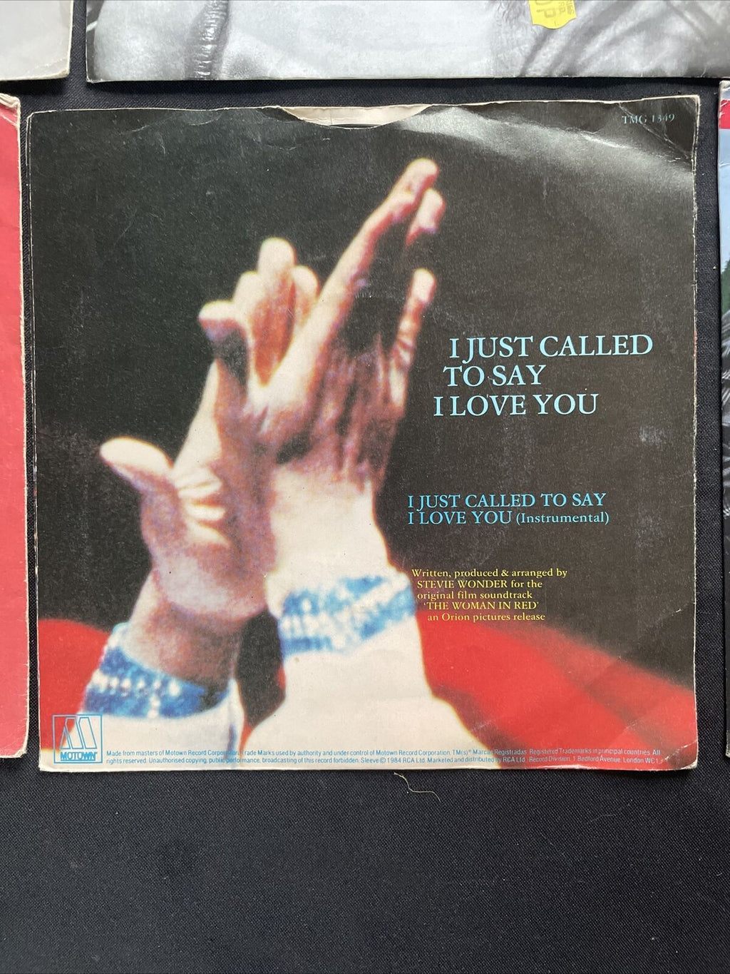 Vinyl Records 7" Singles 5 x 1980's Stevie Wonder & The Blow Monkeys - 9430