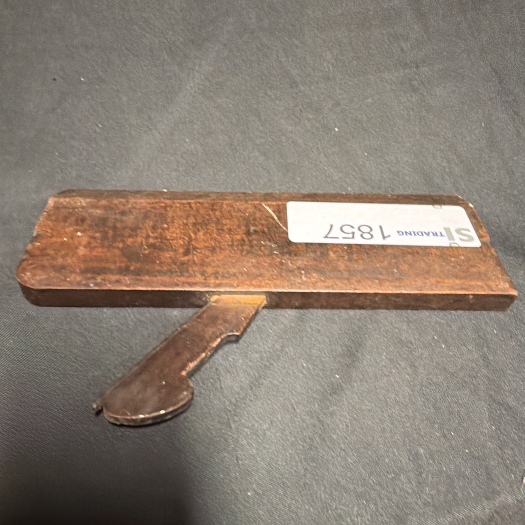 Antique British Wooden Moulding Plane 9.5" Griffiths, Norwich No 2 - (1857)