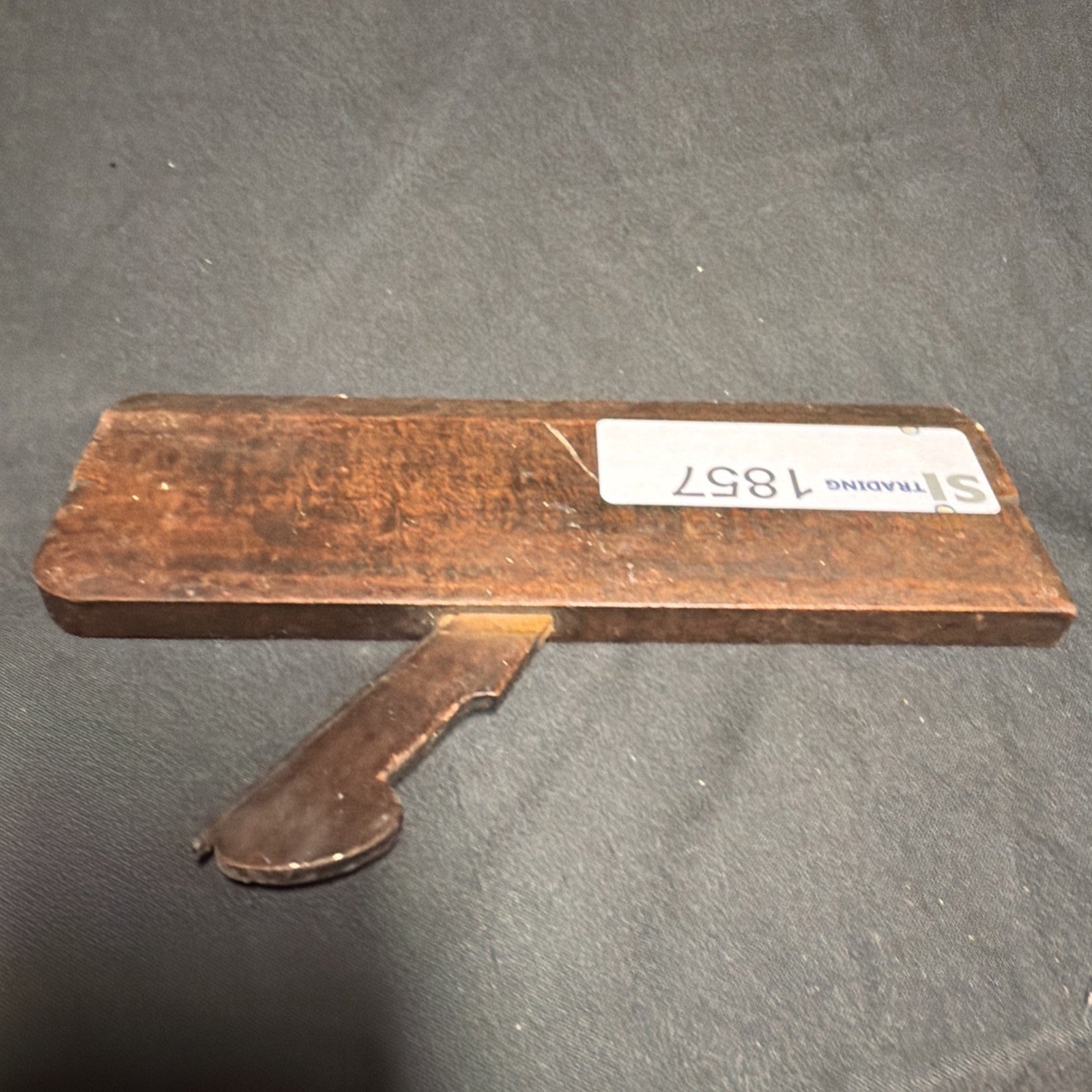 Antique British Wooden Moulding Plane 9.5" Griffiths, Norwich No 2 - (1857)