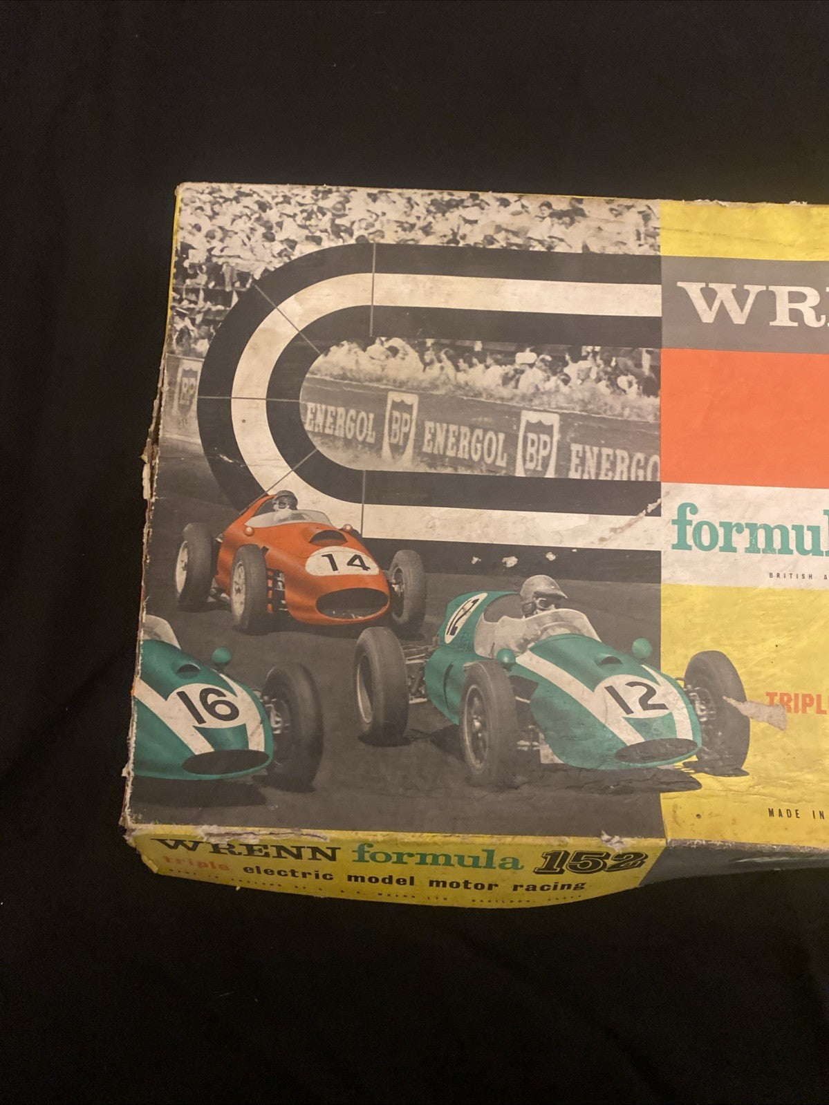 WRENN FORMULA 152 Triple Electric Model Motor Racing Toy 1960's - (1044)