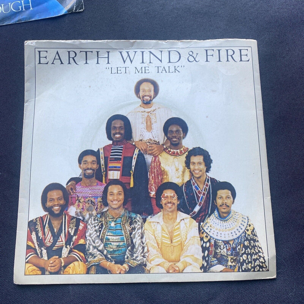 Vinyl Records 7" Singles 5 x 1980's Earth Wind Fire, Sheena Easton Etc - 9450